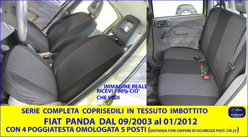 Coprisedili per fiat panda - per,